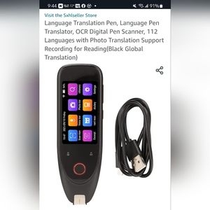 Scanning Dictionary Pen